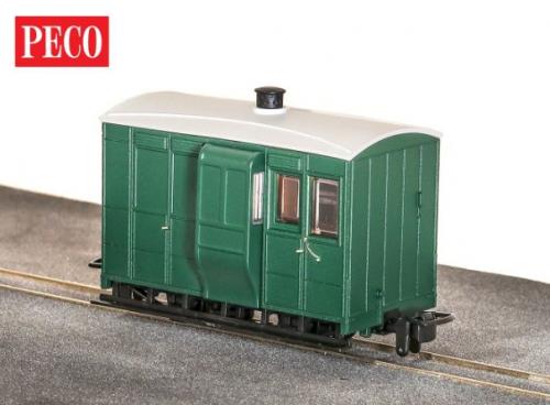 GR-530UG Peco OO-9 4 Wheel Brake Coach Green GVT